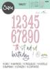 Fabulous Birthday Numbers Thinlits Die Set - Sizzix