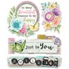 Simple Vintage Life in Bloom Layered Chipboard Stickers - Simple Stories