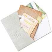 Journaling Card, Envelope & Windows Thinlits Die Set - Sizzix