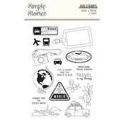 Here + There Stamps - Simple Stories - PRE ORDER