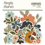 Here + There Floral Bits & Pieces - Simple Stories - PRE ORDER