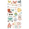 Boho Sunshine Chipboard Stickers - Simple Stories