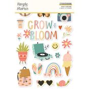 Boho Sunshine Sticker Book - Simple Stories