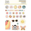 Boho Sunshine Decorative Brads - Simple Stories