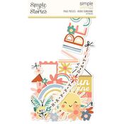 Boho Sunshine Simple Pages Page Pieces - Simple Stories - PRE ORDER