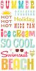 Retro Summer Foam Stickers - Simple Stories