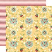 Hey Sunshine Paper - Simple Vintage Berry Fields - Simple Stories