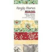 Simple Vintage Berry Fields Washi Tape - Simple Stories