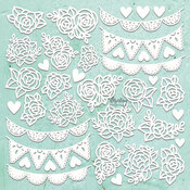 Spring Set Chipboard Diecuts - Mintay Chippies - Mintay Papers
