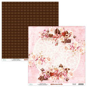 Paper 2 - Chocolate Kiss - Mintay Papers