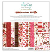 Chocolate Kiss 12x12 Paper Pack - Mintay Papers
