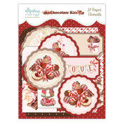 Chocolate Kiss Envelopes & Tags Ephemera - Mintay Papers