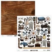 Elements Paper - Garage - Mintay Papers