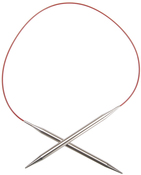 Size 10.75/7mm - ChiaoGoo Red Lace Stainless Circular Knitting Needles 24"
