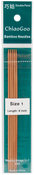 Size 1/2.25mm - ChiaoGoo Double Point Dark Patina Knitting Needles 6" 6/Pkg