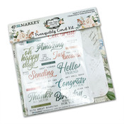 Vintage Artistry Tranquility Card Kit - 49 and Market