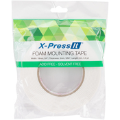 .75"X4.4yd - X-Press It Double-Sided Foam Tape 18mm