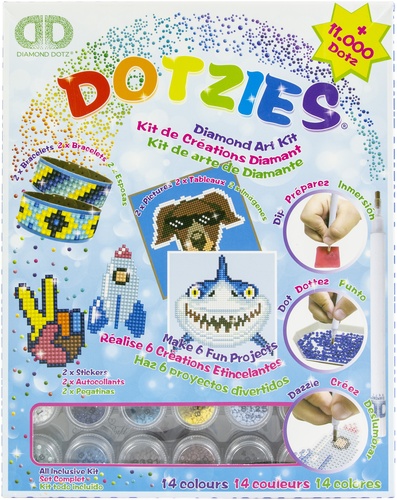 Diamond Dotz Simply Dotz Diamond Art Kit 15.7x19.7