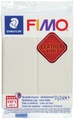 Ivory - Fimo Leather Effect Polymer Clay 2oz