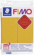 Ochre - Fimo Leather Effect Polymer Clay 2oz