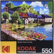 Auvezer River France - Premium Jigsaw Puzzle 550 Pieces 18"X 24"
