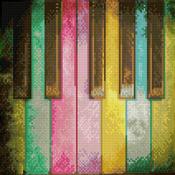 Piano Rainbow - Diamond Dotz Diamond Art Kit 11"X11"