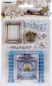 NR. 490 - Studio Light Winter Charm Clear Stamps