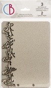 Little Birds, 8.625"X6.25" - Ciao Bella Album Binding Art Shaped & Carved Pages 5/Pkg