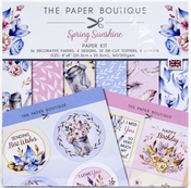 Spring Sunshine - The Paper Boutique Paper Kit 8"X8"