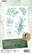 NR. 19, Olive Branches - Studio Light Jenine's Mindful Art New Awakening Clear Stamp