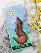 Clever Fox - Creative Expressions A5 Clear Stamp Set By Bonnita Moaby