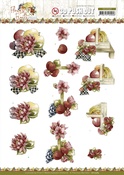 Flowers & Apples, Flowers & Fruits - Find It Trading Precious Marieke Punchout Sheet