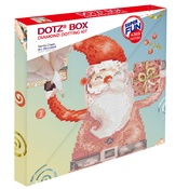 Santa Cheer - Diamond Dotz Diamond Art Box Kit 11"X11"