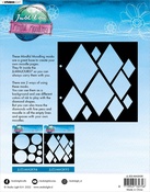 Nr. 95, Diamonds - Studio Light Essentials 8"X8" Stencil