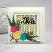 Noble Collection- Stitched Squares Set B - Creative Expressions Craft Dies By Sue Wilson