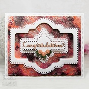 Noble Collection Vintage Label - Creative Expressions Craft Dies By Sue Wilson