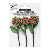 Love and Roses - Little Birdie Berry Branch 3/Pkg