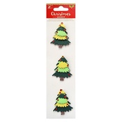 Holiday Tree - Little Birdie Christmas 3D Embellishment 3/Pkg