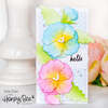 Lovely Layers: Pansy Honey Cuts - Honey Bee Stamps