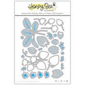 Lovely Layers: Strawberries Honey Cuts - Honey Bee Stamps