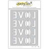 Love Cover Plate Honey Cuts - Honey Bee Stamps