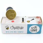 With Love Wax Stamper - Honey Bee Stamps