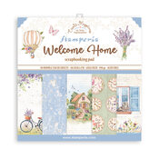 Create Happiness Welcome Home 12x12 Paper Pad - Stamperia