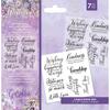 Today & Always Stamp Set - Nature's Garden Wisteria - Crafter's Companion
