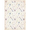 Blue Flowers Rice Paper - Create Happiness Welcome Home - Stamperia
