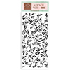 Leaf Pattern Stencil - Create Happiness Welcome Home - Stamperia