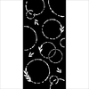 Garlands Stencil - Create Happiness Welcome Home - Stamperia