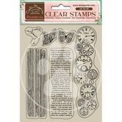 Clocks Stamp Set - Create Happiness Welcome Home - Stamperia