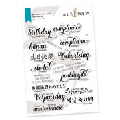 Birthdays Around the World Stamp Set - Altenew