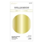 Essential Solid Circle Glimmer Hot Foil Plate - Spellbinders